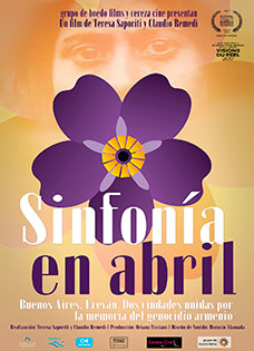 Sinfonía en abril - Afiche